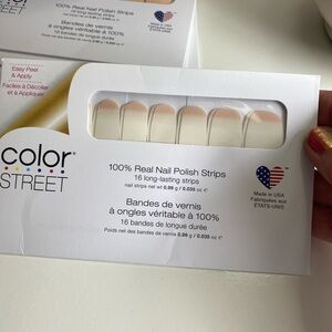 Color Street nail strips - Bride Tribe